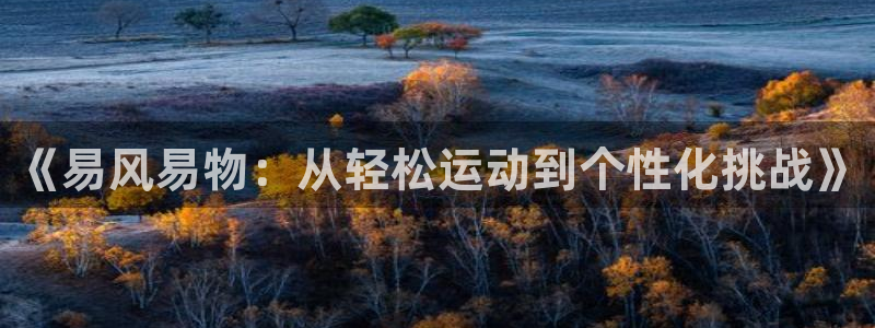 球皇看球APP：《易风易物：从轻松运动到个性化挑战》